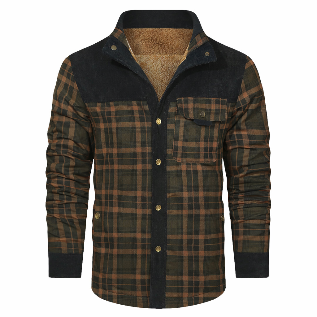 CHAMARRA CAMISA PLAID TÉRMICA