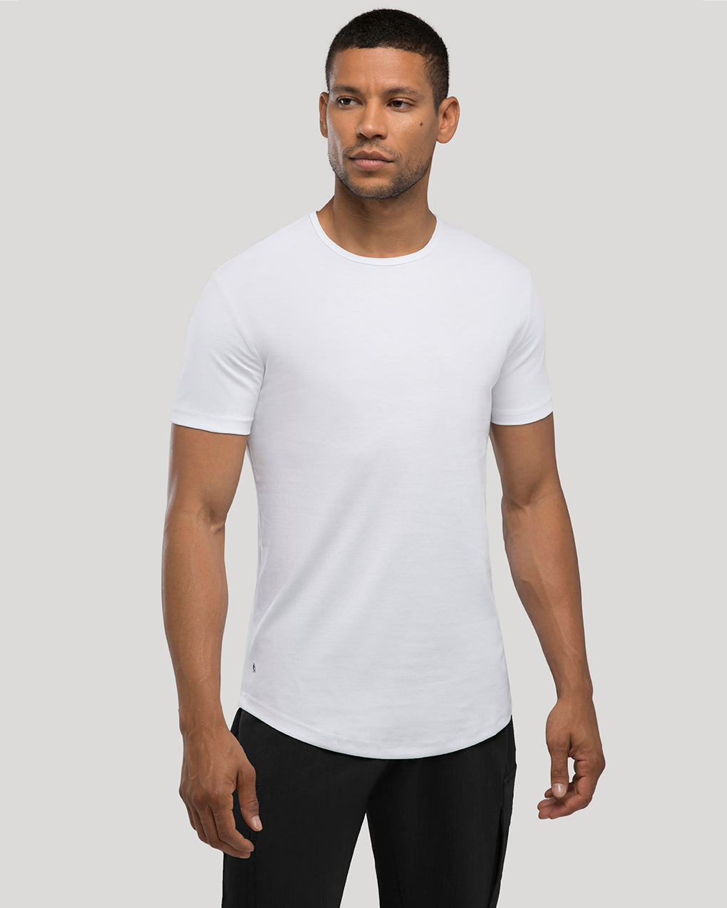 PLAYERAS CREW CURVE-HEM STAPLE PACK 3