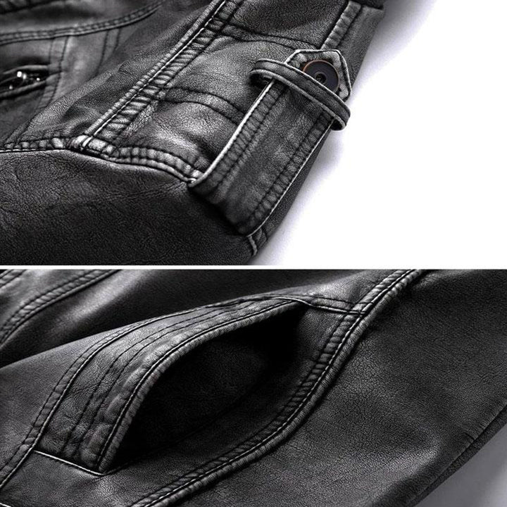 CHAMARRA BONANZA EFECTO CUERO PREMIUM