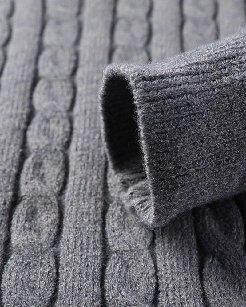 Nordic Half-Zip Sweater